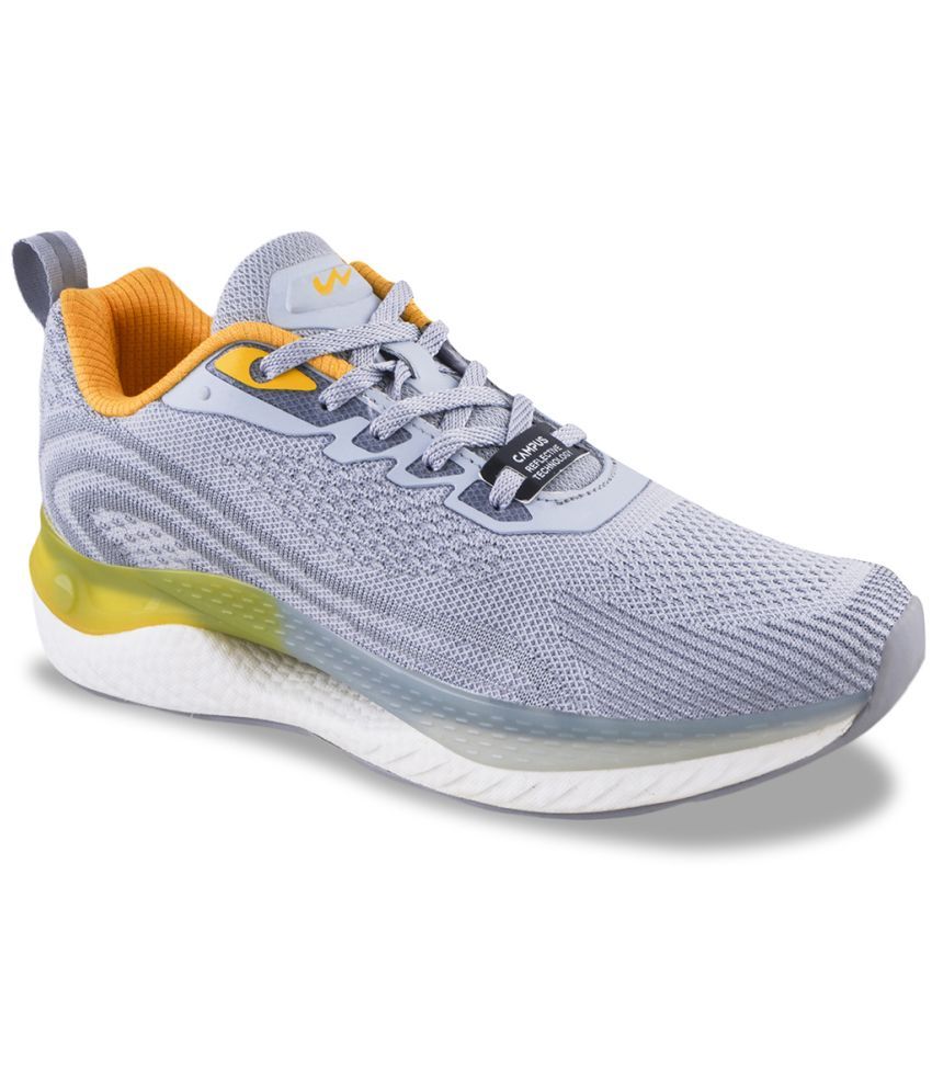     			Campus CIRCLE Gray Men's Sports Running Shoes