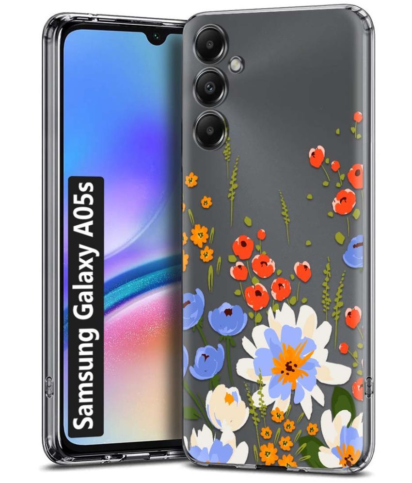     			Fashionury Multicolor Printed Back Cover Silicon Compatible For Samsung Galaxy A05s ( Pack of 1 )