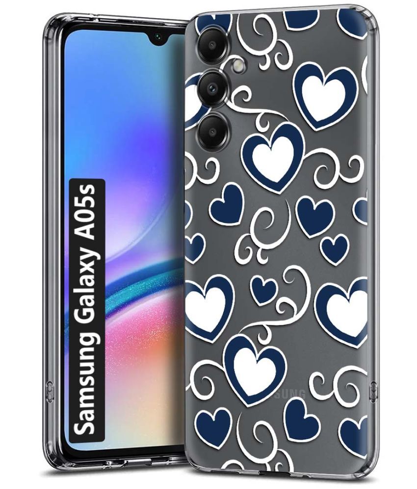     			Fashionury Multicolor Printed Back Cover Silicon Compatible For Samsung Galaxy A05s ( Pack of 1 )