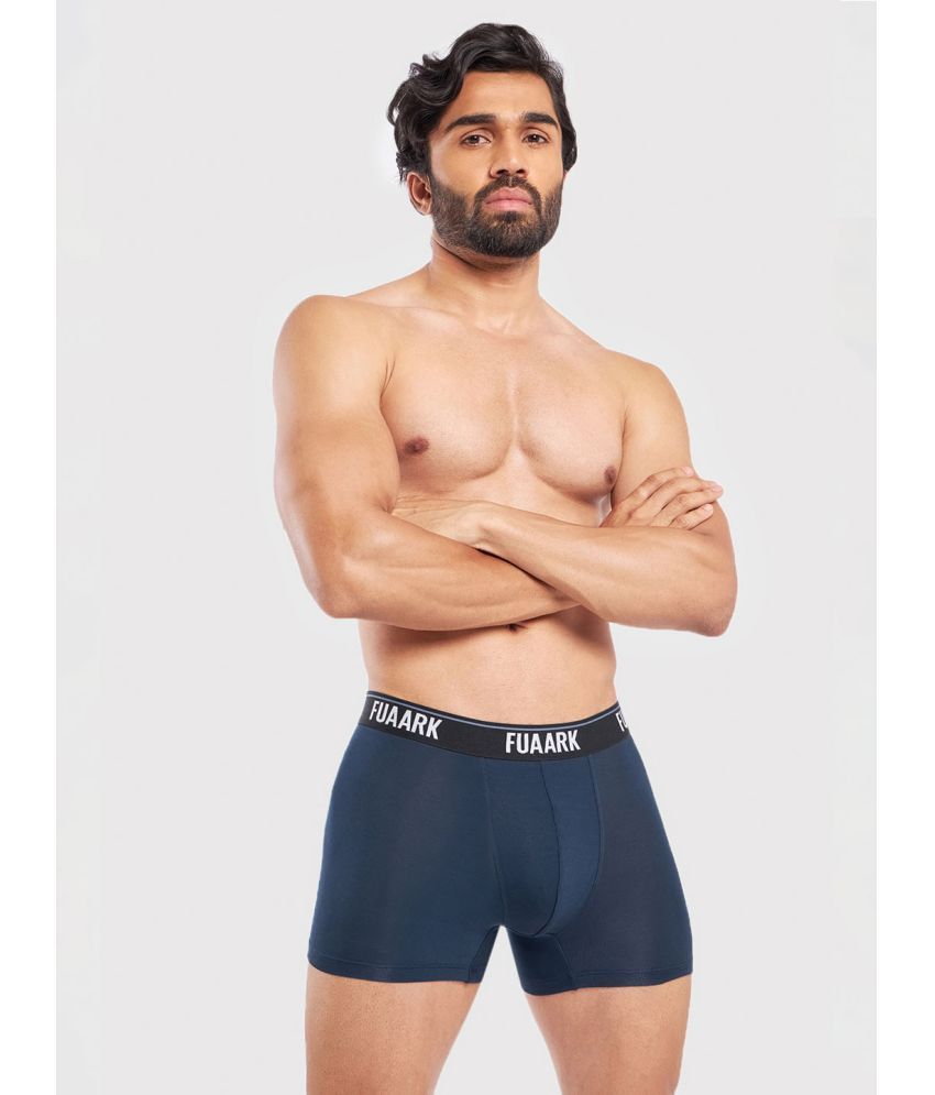     			Fuaark Pack of 1 Modal Trunks For Men's ( Blue )