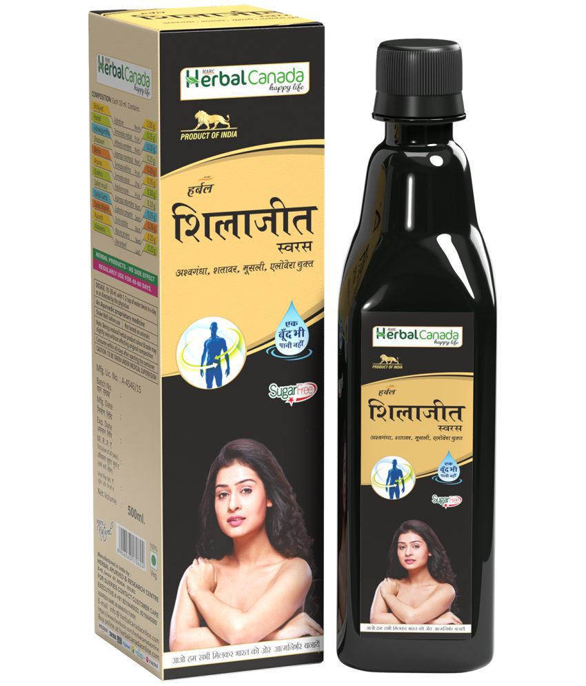     			Herbal Canada Shilajit Swaras Liquid 500 ml Pack Of 1