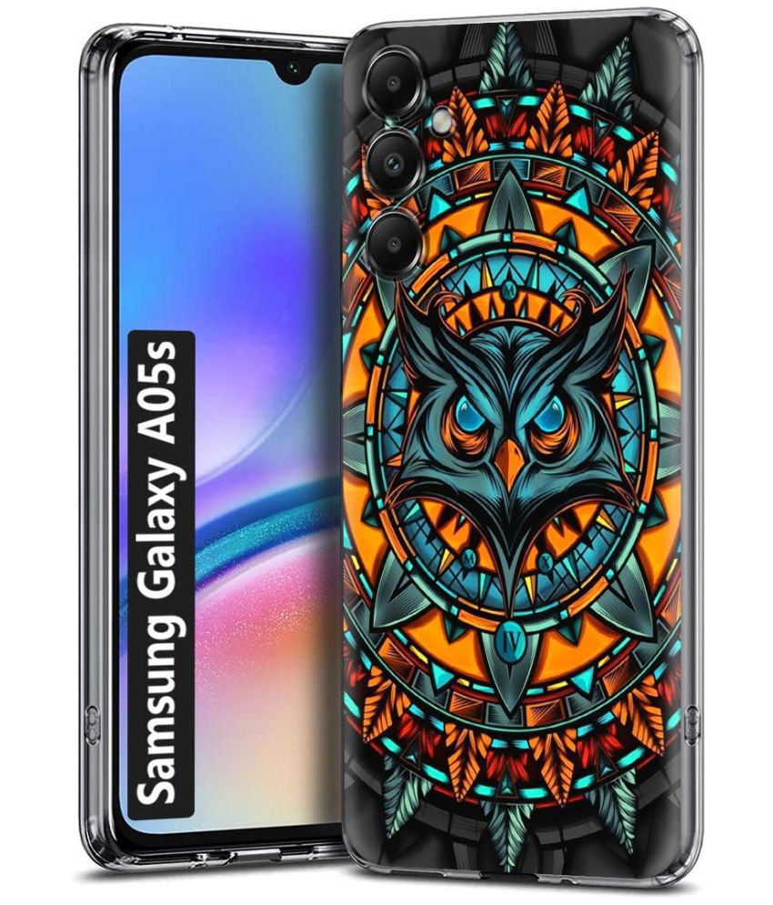     			NBOX Multicolor Printed Back Cover Silicon Compatible For Samsung Galaxy A05s ( Pack of 1 )