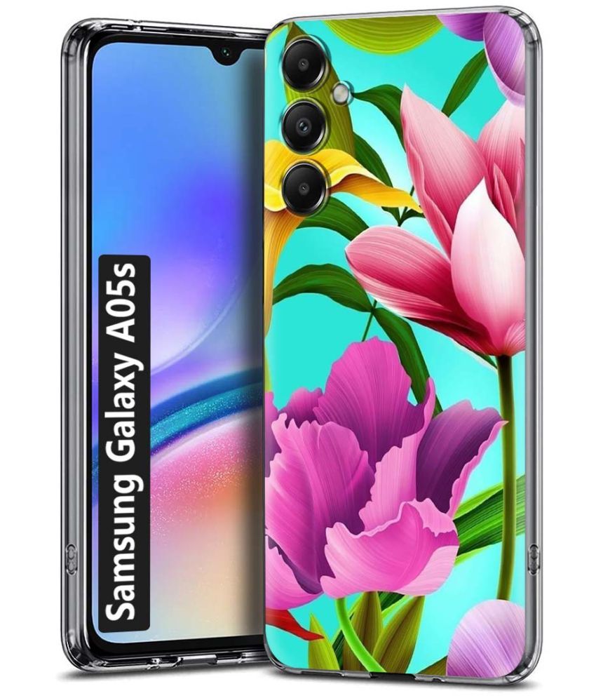     			NBOX Multicolor Printed Back Cover Silicon Compatible For Samsung Galaxy A05s ( Pack of 1 )