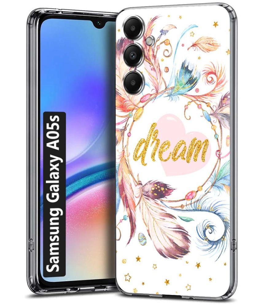     			NBOX Multicolor Printed Back Cover Silicon Compatible For Samsung Galaxy A05s ( Pack of 1 )