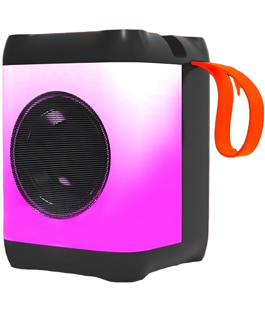     			VEhop RGb Disco Light 8 W Bluetooth Speaker Bluetooth V 5.1 with USB,SD card Slot,Call function Playback Time 8 hrs Black
