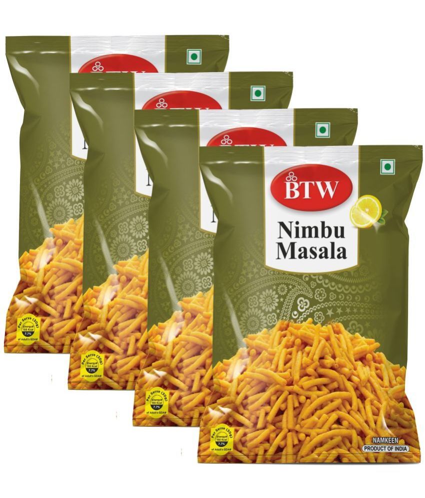     			BTW Nimbu Masala Namkeen 800g (200g X 4)