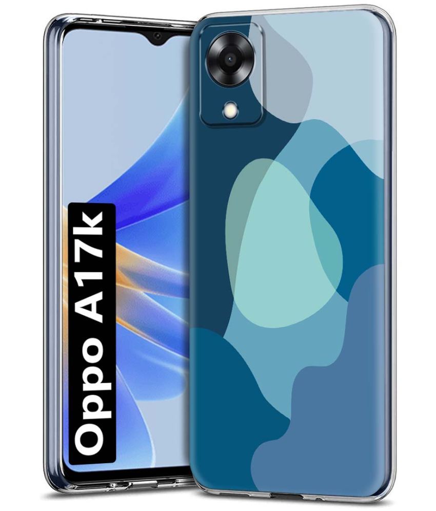     			Fashionury Multicolor Printed Back Cover Silicon Compatible For Oppo A17K ( Pack of 1 )