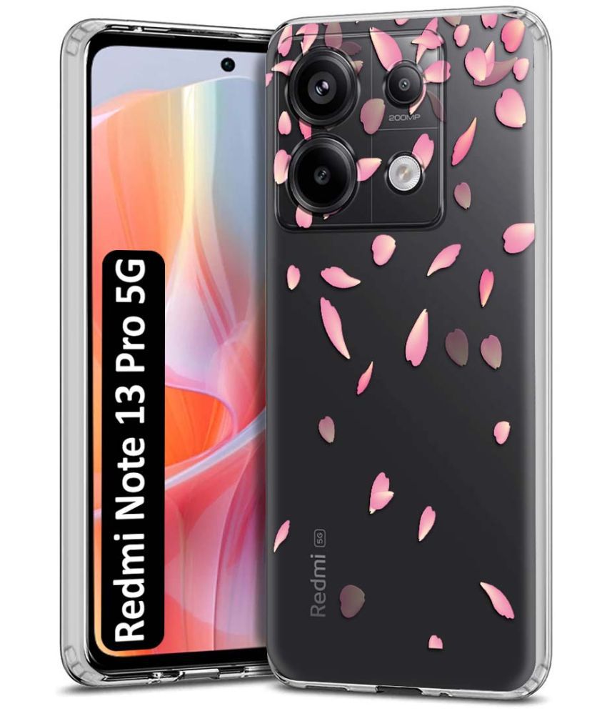     			Fashionury Multicolor Printed Back Cover Silicon Compatible For Redmi Note 13 Pro 5G ( Pack of 1 )