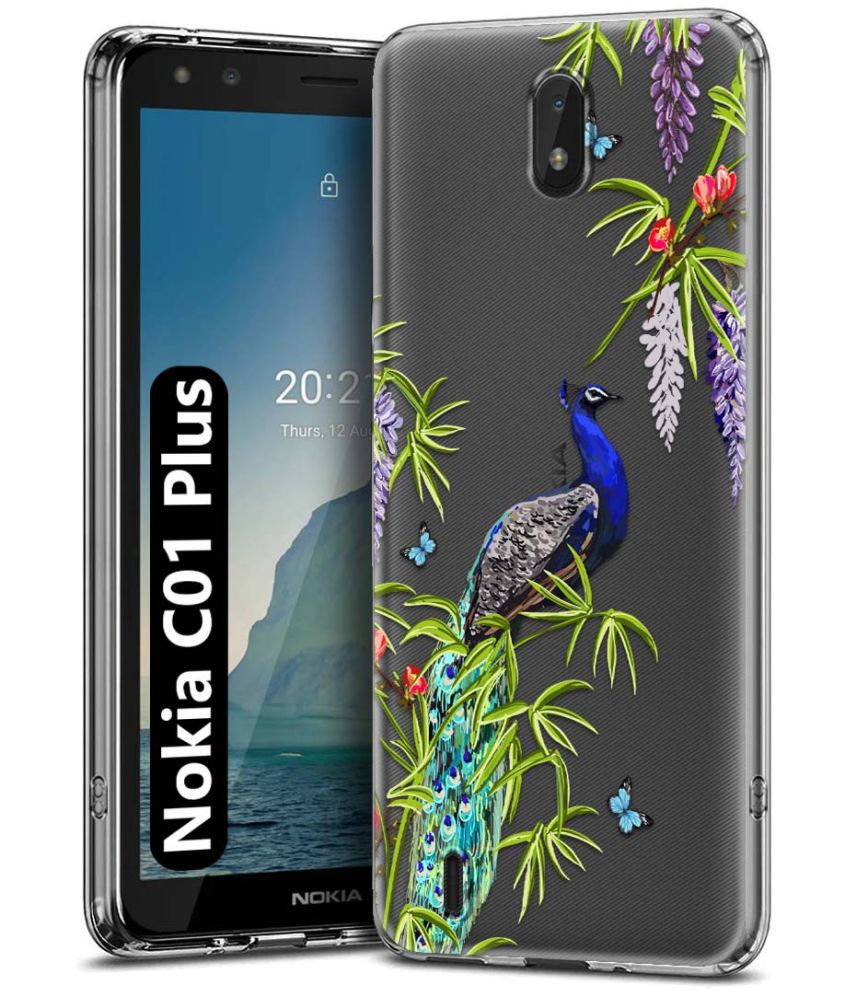     			NBOX Multicolor Printed Back Cover Silicon Compatible For Nokia C01 Plus ( Pack of 1 )