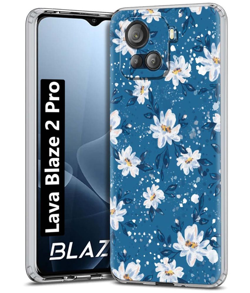     			NBOX Multicolor Printed Back Cover Silicon Compatible For Lava Blaze 2 Pro ( Pack of 1 )