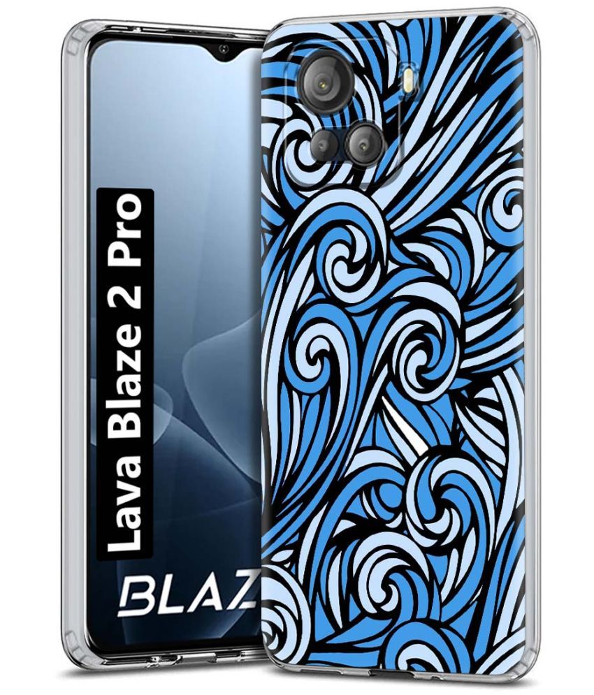     			NBOX Multicolor Printed Back Cover Silicon Compatible For Lava Blaze 2 Pro ( Pack of 1 )