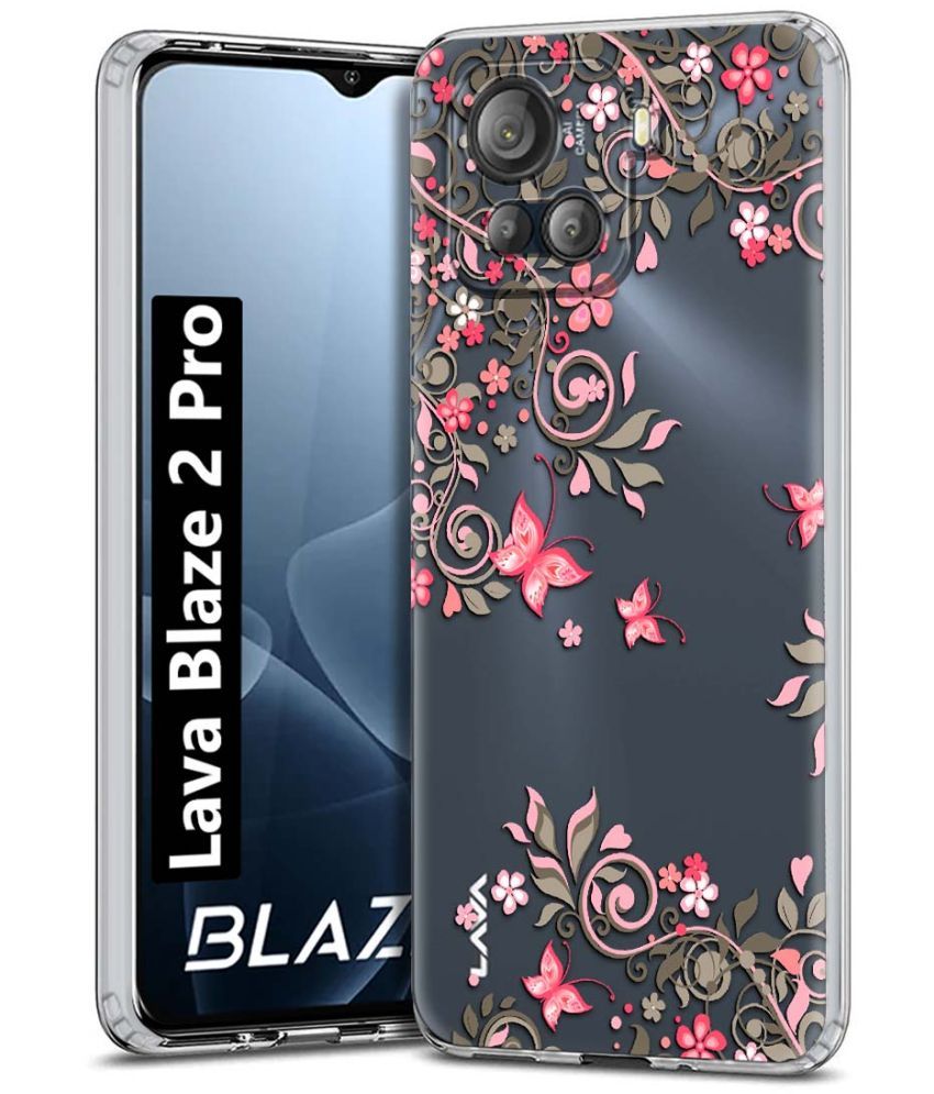     			NBOX Multicolor Printed Back Cover Silicon Compatible For Lava Blaze 2 Pro ( Pack of 1 )