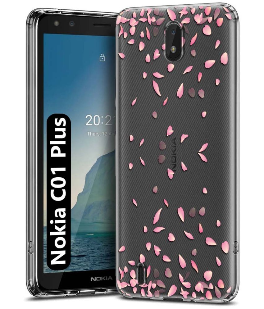     			NBOX Multicolor Printed Back Cover Silicon Compatible For Nokia C01 Plus ( Pack of 1 )