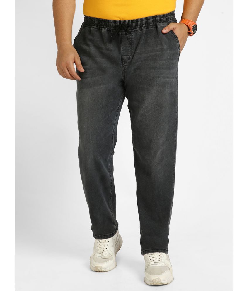     			Urbano Plus Regular Fit Washed Men's Jeans - Dark Grey ( Pack of 1 )