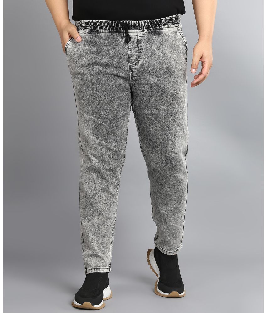     			Urbano Plus Regular Fit Washed Men's Jeans - Light Grey ( Pack of 1 )
