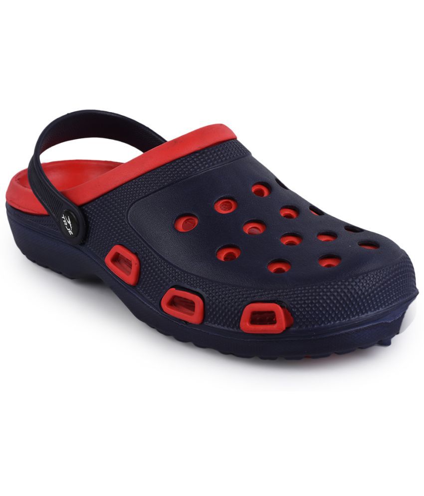     			Action - Red Men's Clogs