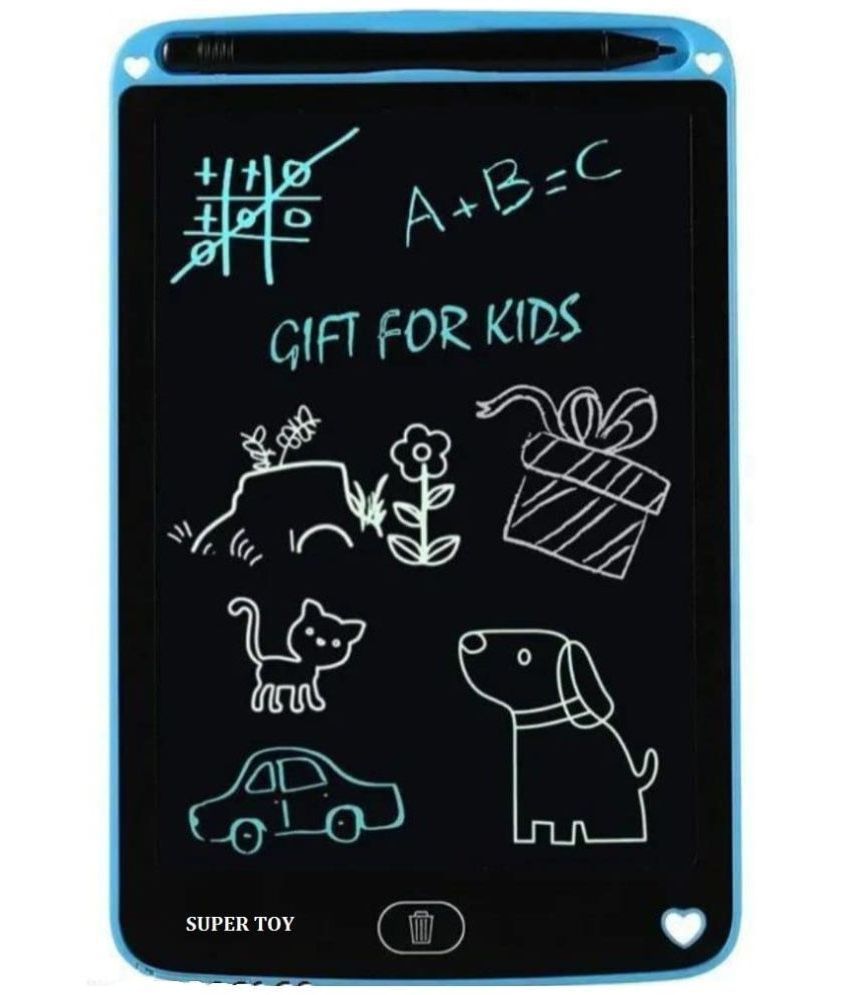     			Amitasha 8.5 Inch LCD Writing Tablet Reusable E-Note Pad Graphic Drawing Best Birthday Gift for Kids Boys Girls - Multicolor (8.5-inch)