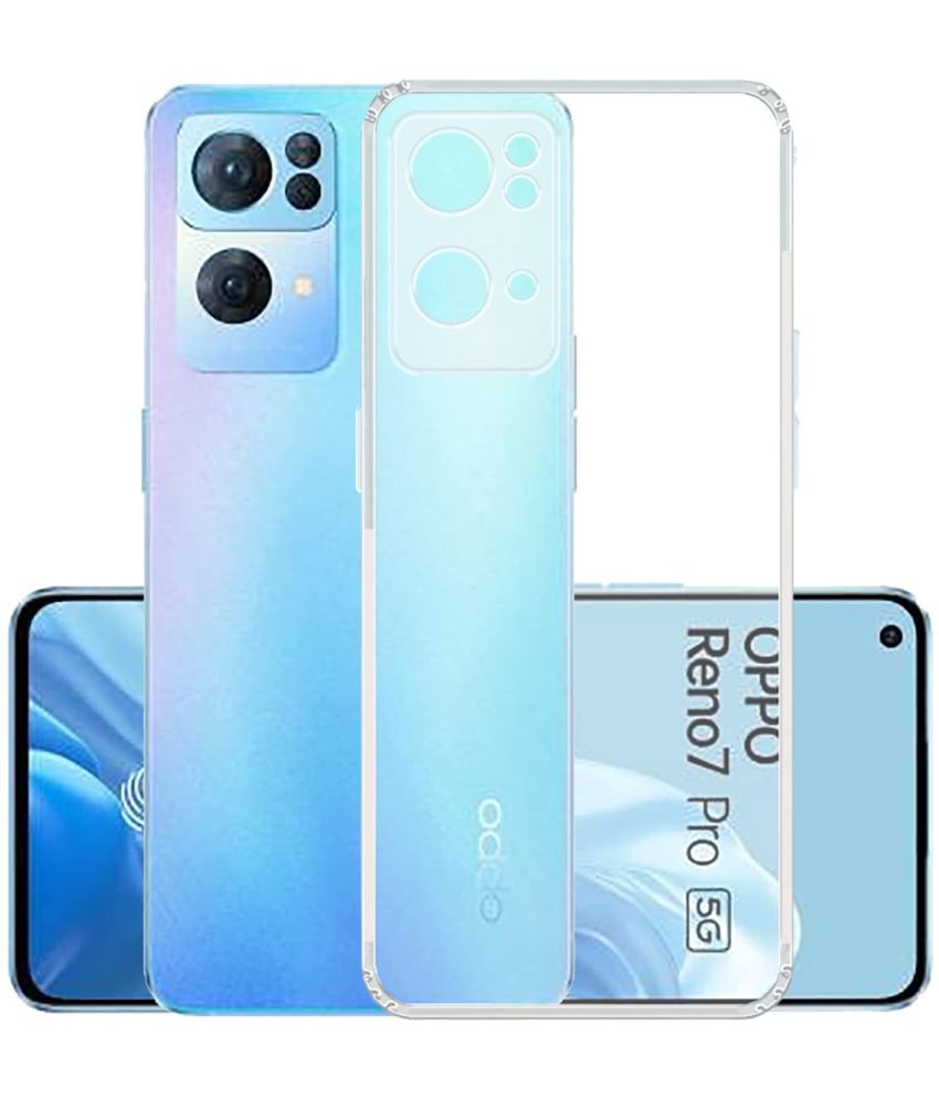     			Doyen Creations Plain Cases Compatible For Silicon OPPO RENO 7 PRO 5g ( Pack of 1 )