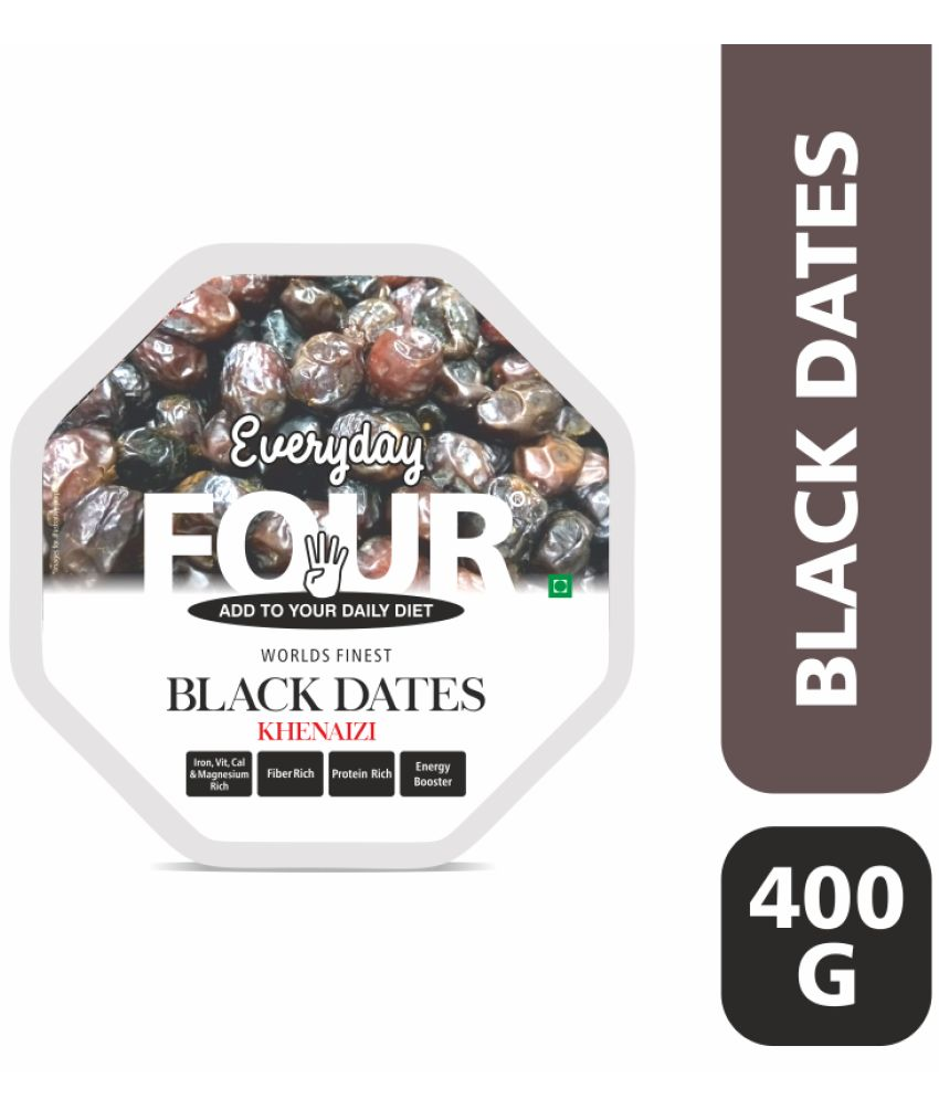     			Everyday Four Black Dates (Khajoor) 400g