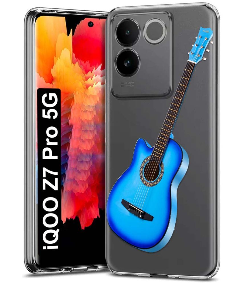     			Fashionury Multicolor Printed Back Cover Silicon Compatible For iQOO Z7 Pro 5G ( Pack of 1 )