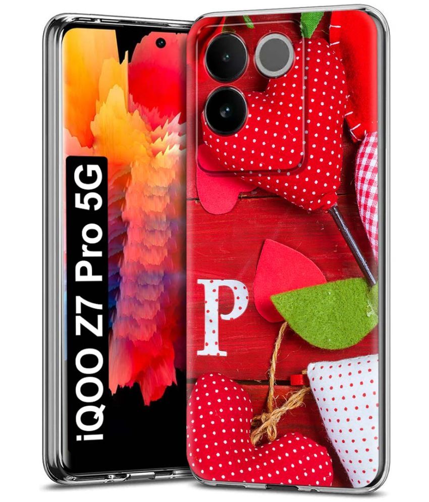     			Fashionury Multicolor Printed Back Cover Silicon Compatible For iQOO Z7 Pro 5G ( Pack of 1 )