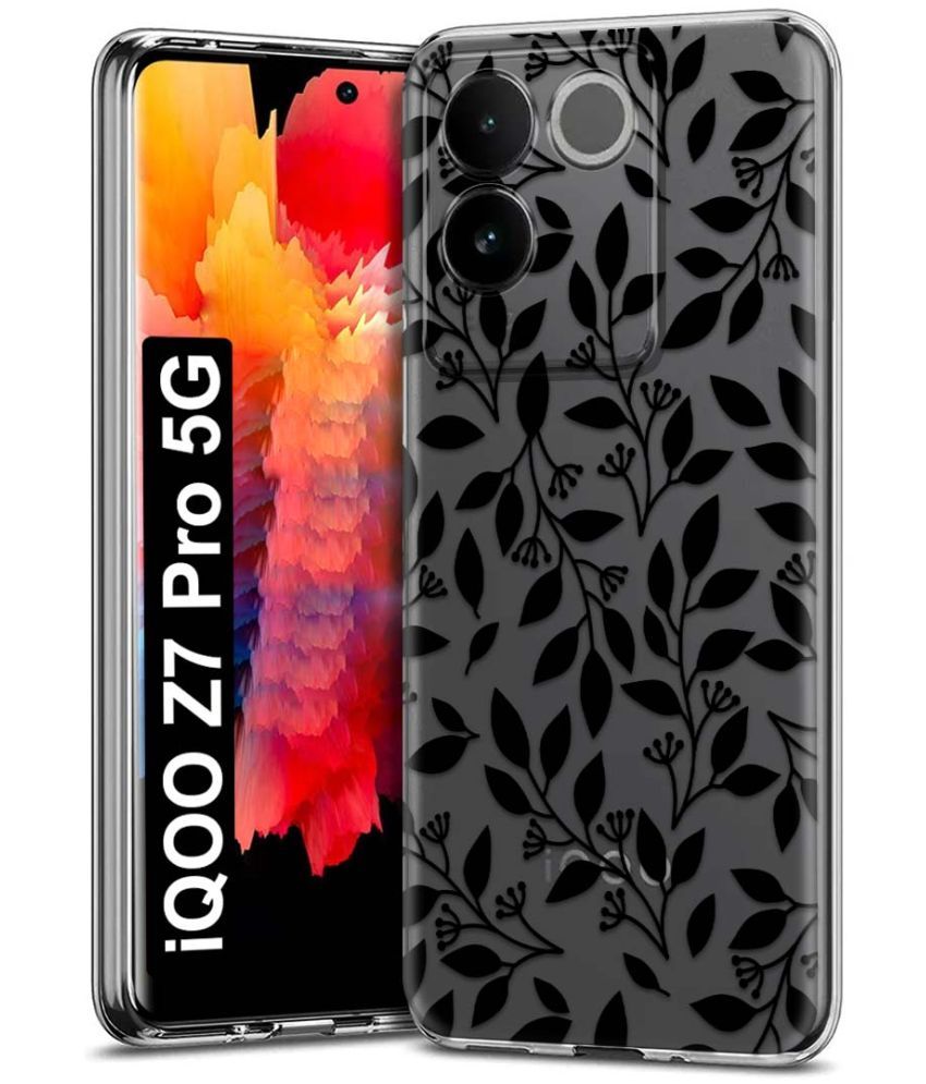     			Fashionury Multicolor Printed Back Cover Silicon Compatible For iQOO Z7 Pro 5G ( Pack of 1 )