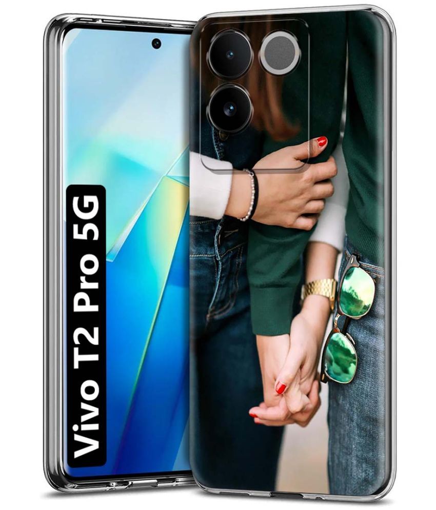     			Fashionury Multicolor Printed Back Cover Silicon Compatible For Vivo T2 Pro 5G ( Pack of 1 )