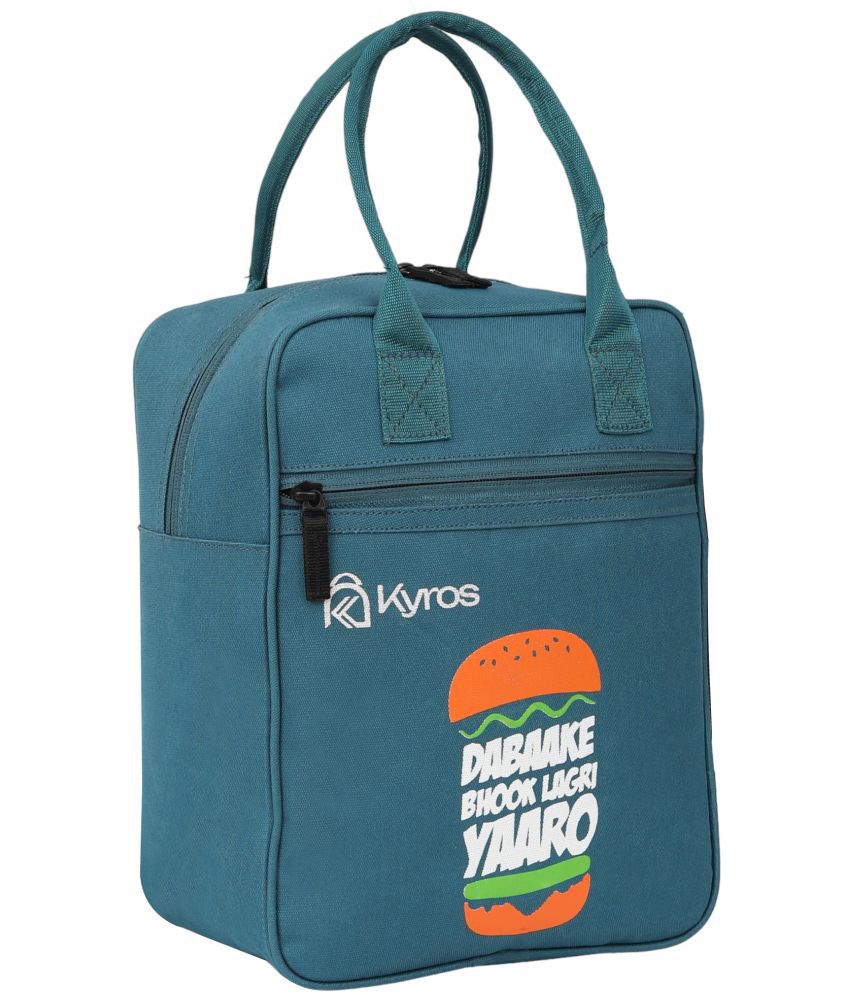     			Kyros Green Polyester Lunch Bag Pack of 1