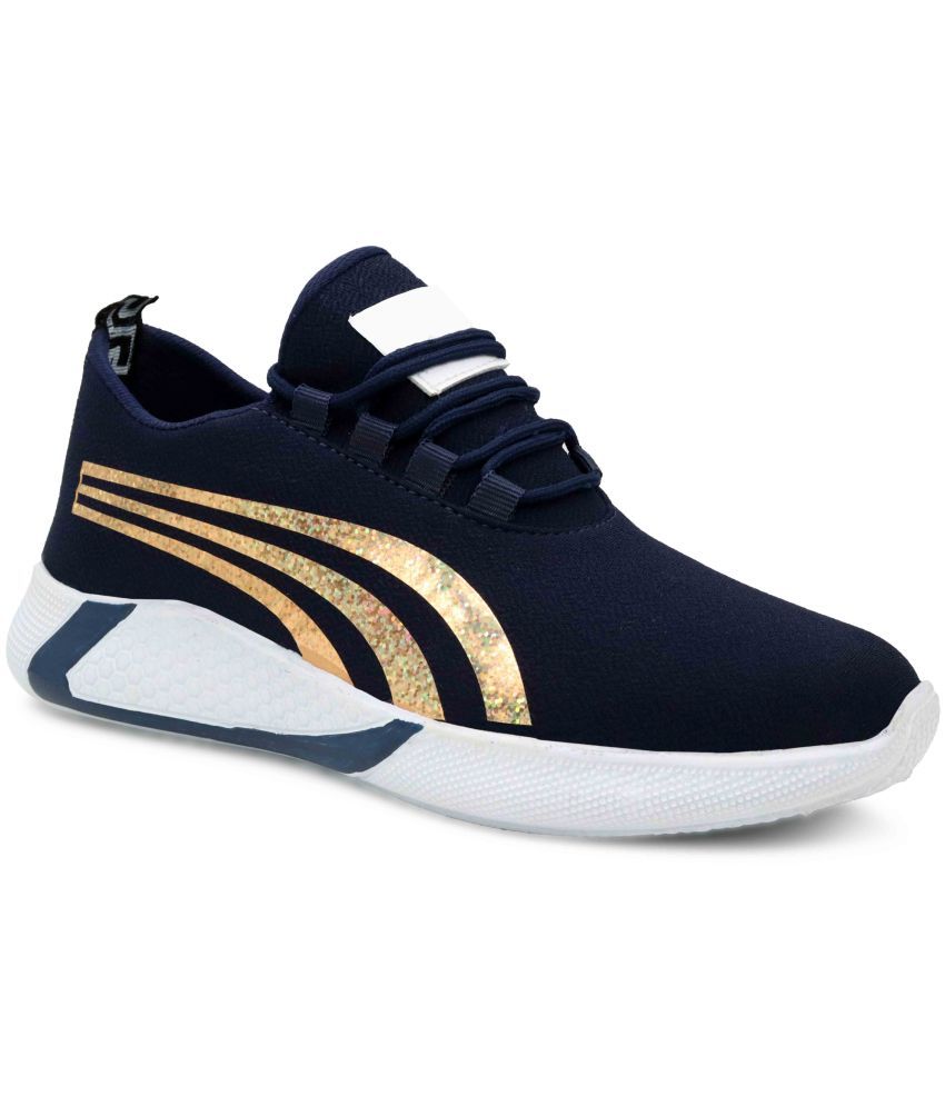     			Akiko Navy Blue Men's Sneakers