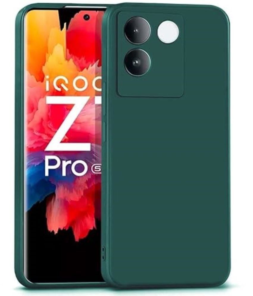     			Case Vault Covers Silicon Soft cases Compatible For Silicon iQOO Z7 Pro 5G ( Pack of 1 )