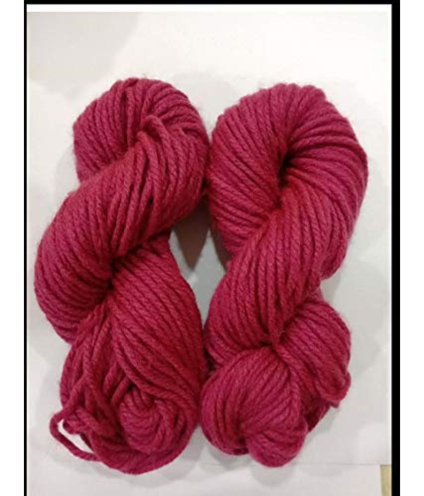     			GANGA Knitting Yarn Thick Chunky Wool, 200 gm Best Used with Knitting Needles, Crochet Needles Wool Yarn for Knitting. by GANGA Shade no.30