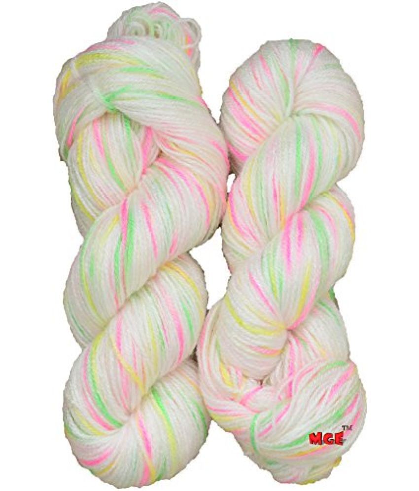     			Ganga Acrowool Glowing Star Knitting Yarn Wool, Blue Lily 450 gm Woolen Crochet Yarn Thread. Best Used with Knitting Needles, Crochet Needles. Best Woolen Thread. ACG