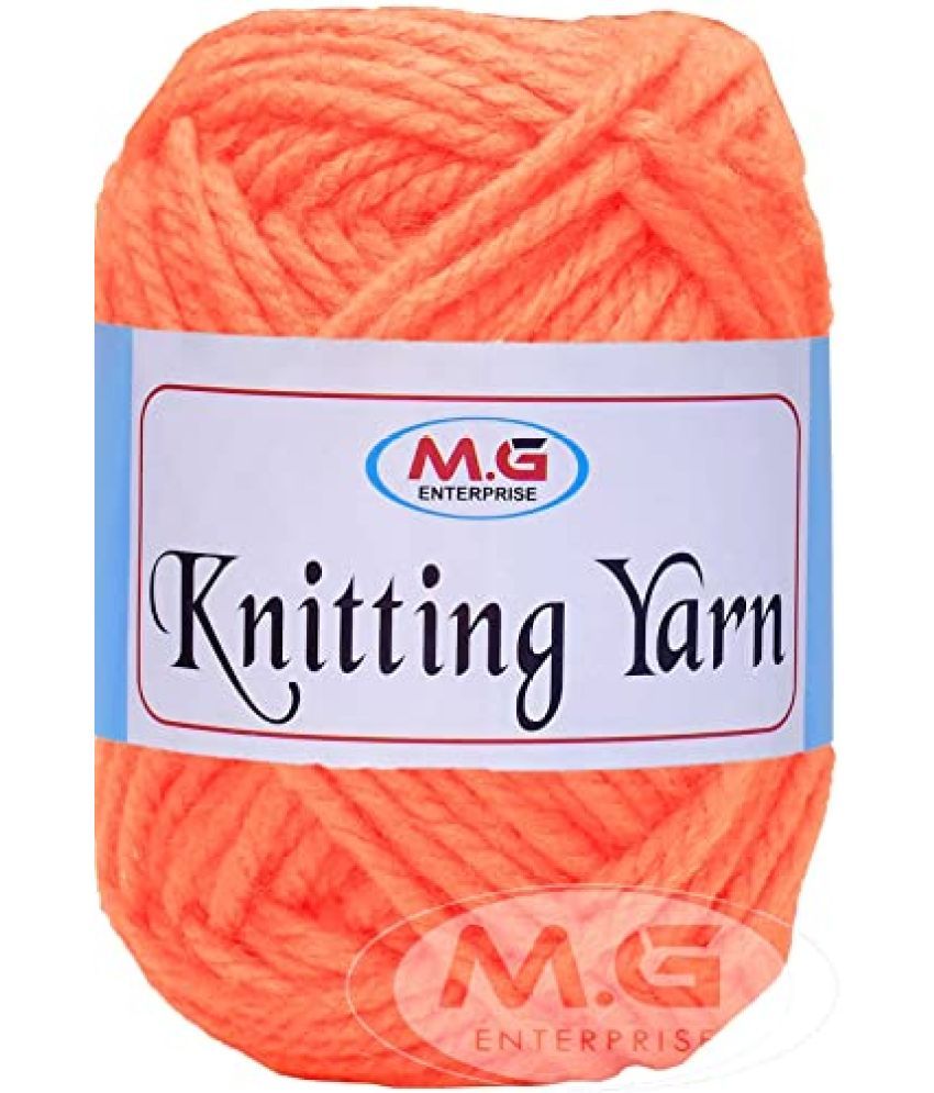     			Ganga Knitting Yarn Thick Chunky Wool, Motu Multi Strawberry 200 gm Best Used with Knitting Needles, Crochet Needles Wool Yarn for Knitting. by Ganga