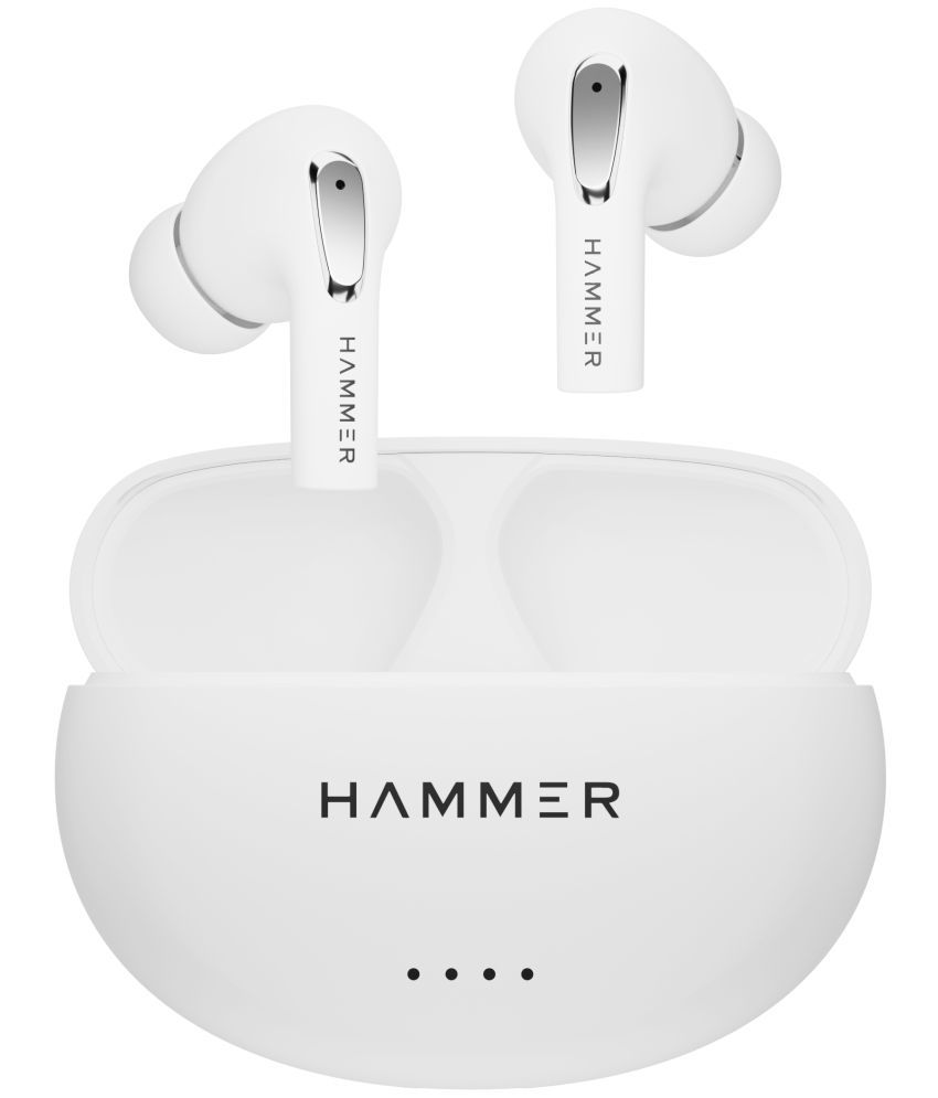    			Hammer Mini Pods White On Ear TWS White
