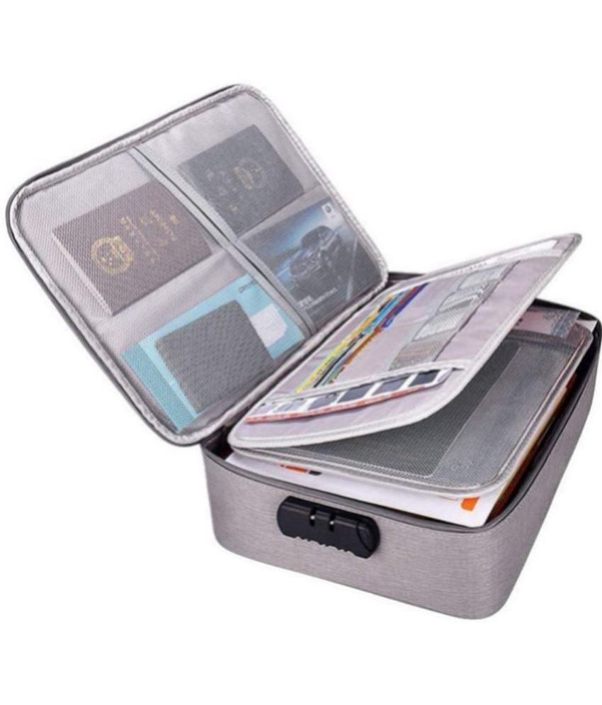     			NAMRA Gray Travel Kit Bag ( 1 Pc )