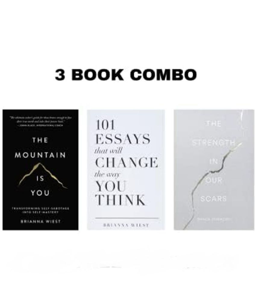     			The Mountain Is You + 101 Essays That Will Change The Way You Think + The Strength in our Scars