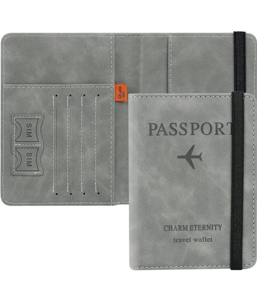     			XFORIA PU Leather Passport Holder ( Pack 1 )