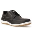 Bata Black Men's Boat Shoes