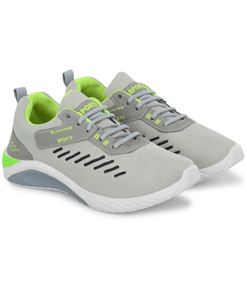     			Birde Gray Men's Sports Running Shoes