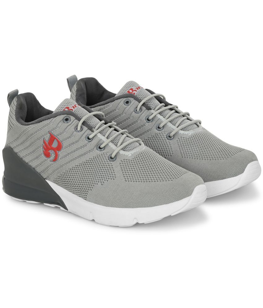     			Birde Gray Men's Sports Running Shoes