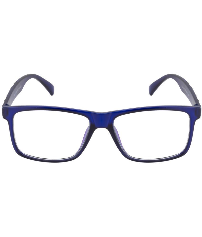     			Fair-X Blue Square Sunglasses ( Pack of 1 )