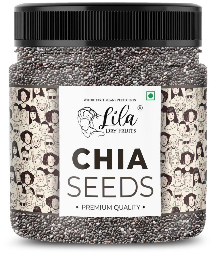     			Lila Dry Fruits Chia Seeds 500 gm Jar(Pack of 1)
