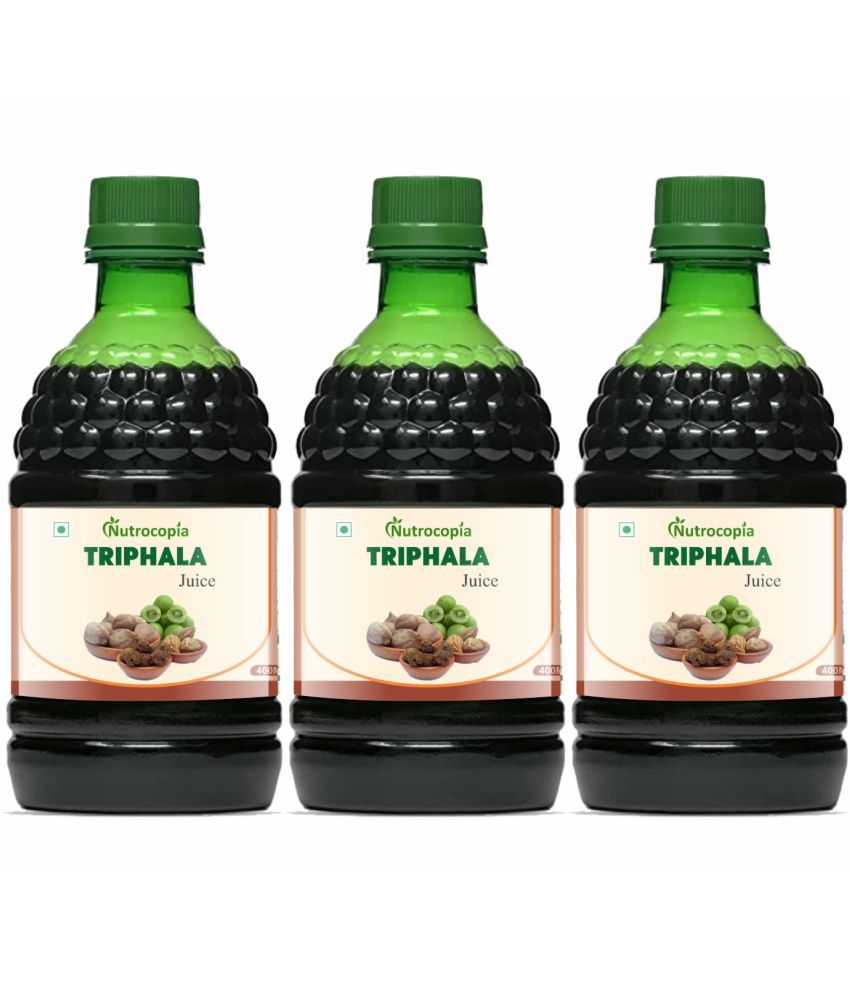     			NUTROCOPIA  Triphala  Vegetable Juice 400 ml Pack of 3