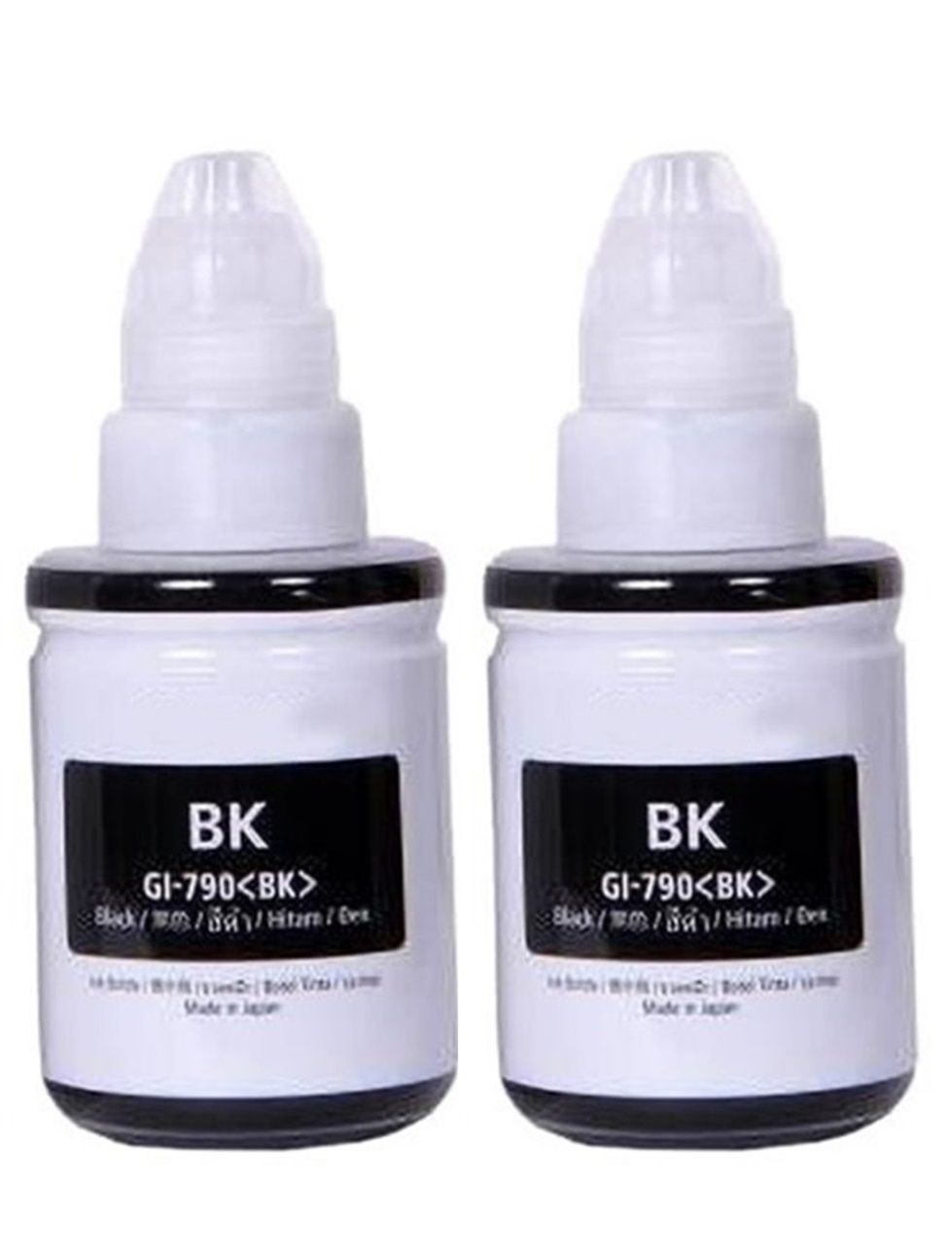     			TEQUO Ink For G3010 Gi-790 Black Pack of 2 Cartridge for Inkjet Printers G1000,G1010,G1100,G2000,G2002,G2010,G2012,G2100,G3000,G3010,G3012,G3100,G4000,G4010