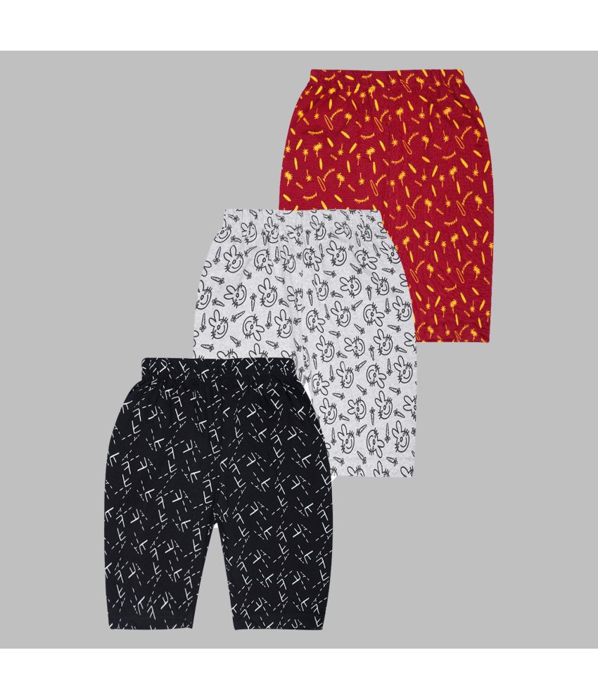     			Short For Baby Boys Casual Printed Cotton Blend  (Multicolor, Pack of 3)