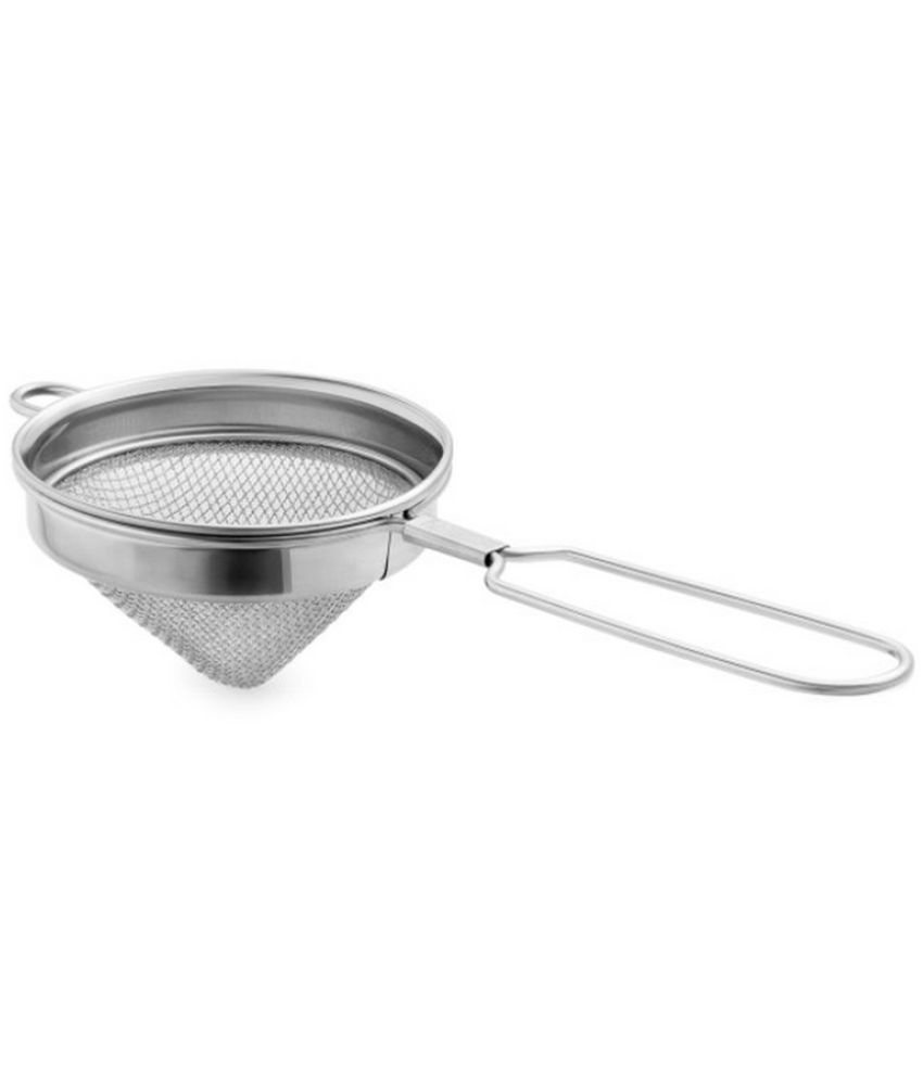     			TINUMS Silver Steel Strainer ( Pack of 1 )
