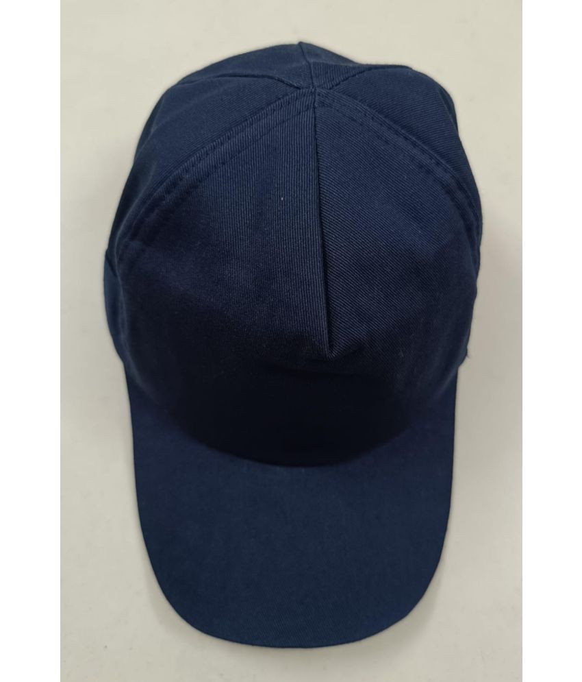     			VAIBHAVI Twenty 4X7 Blue Cotton Men's Cap ( Pack of 1 )