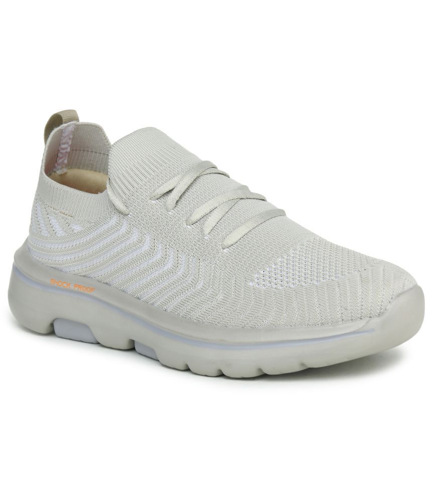     			Abros ASSG0186O Beige Men's Sports Running Shoes