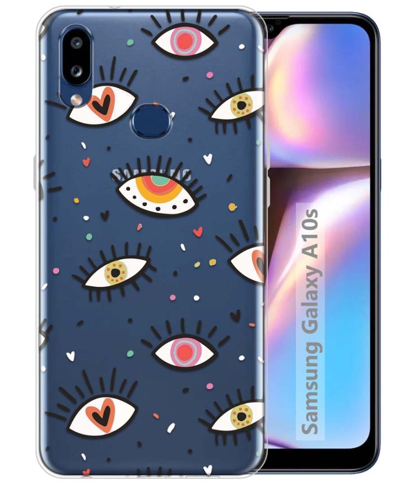     			Fashionury Multicolor Printed Back Cover Silicon Compatible For Samsung Galaxy A10s ( Pack of 1 )