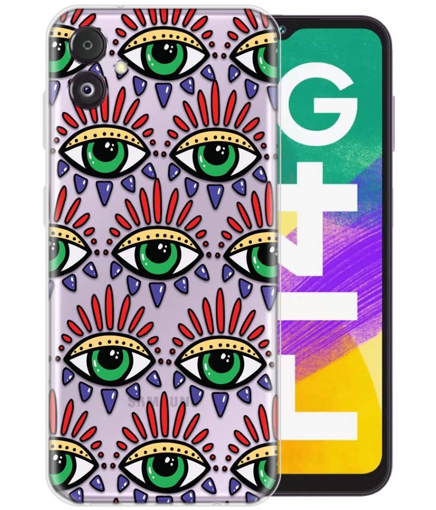     			Fashionury Multicolor Printed Back Cover Silicon Compatible For Samsung Galaxy F14 5G ( Pack of 1 )